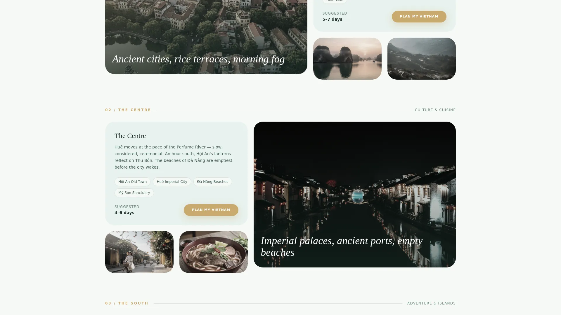 Vietnam Travel Booking Website Template