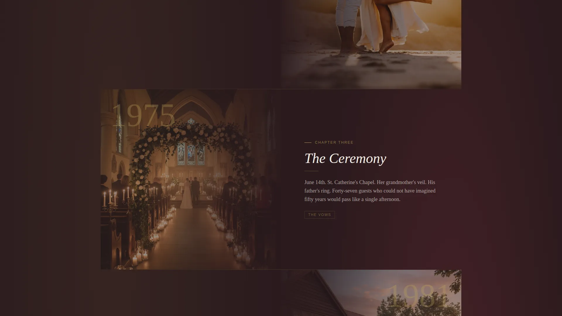 Anniversary Event Professional Website Template