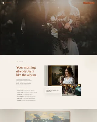 Wedding Venue Booking Website Template