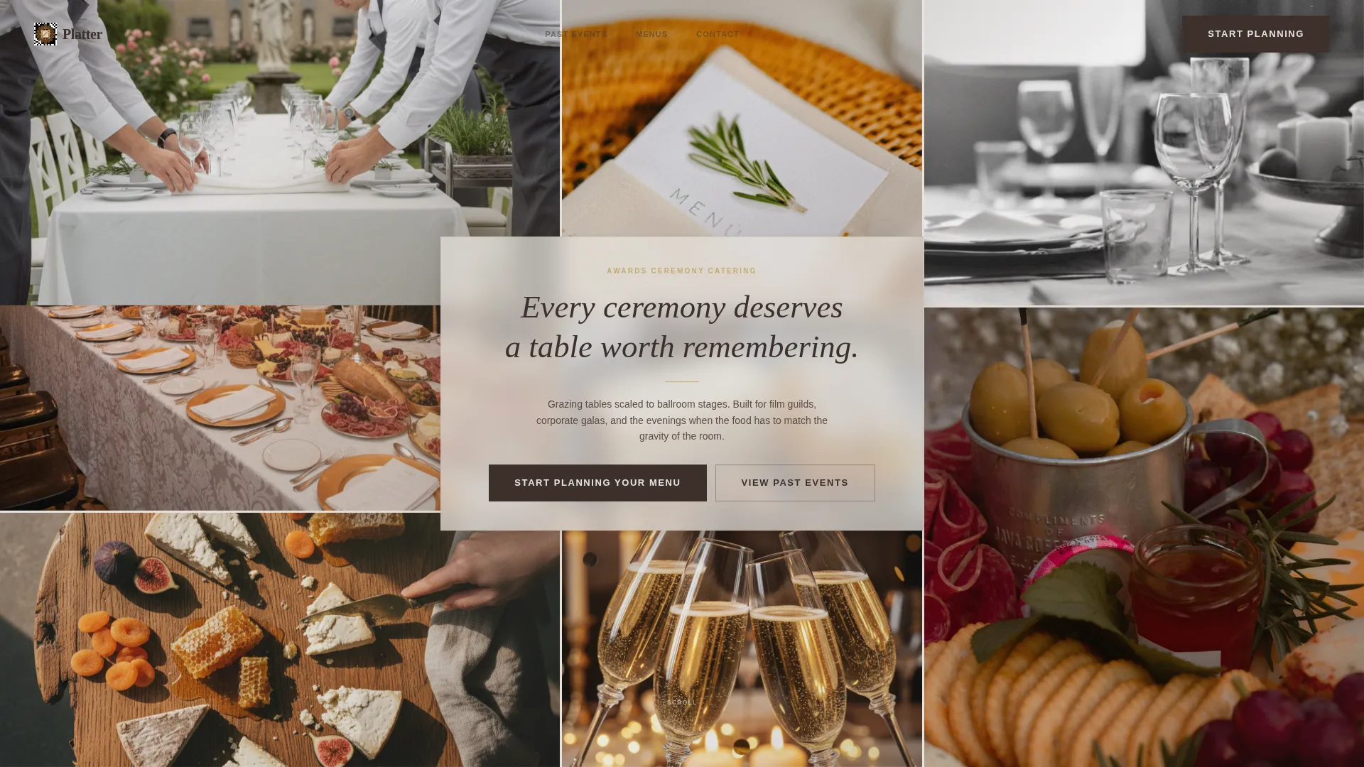 Awards Ceremony Event Professional Website Template