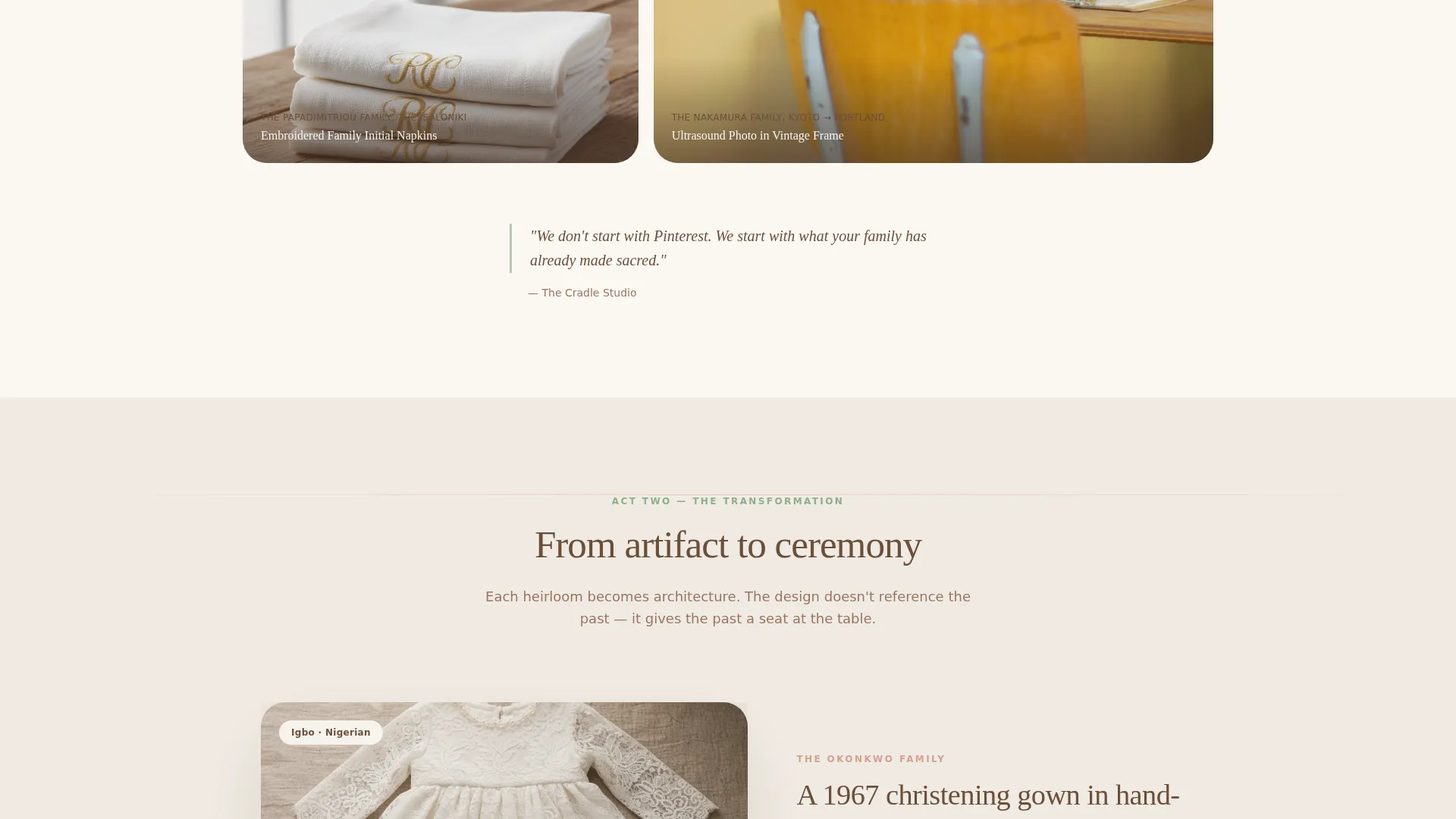 Baby Shower Event Planner Landing Page Template