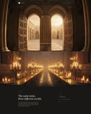 Castle Venue Landing Page Template