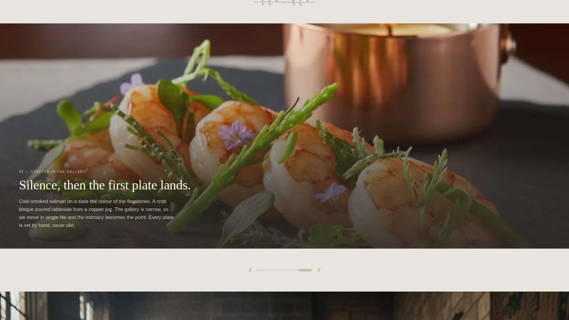 Castle Wedding Caterer Landing Page Template