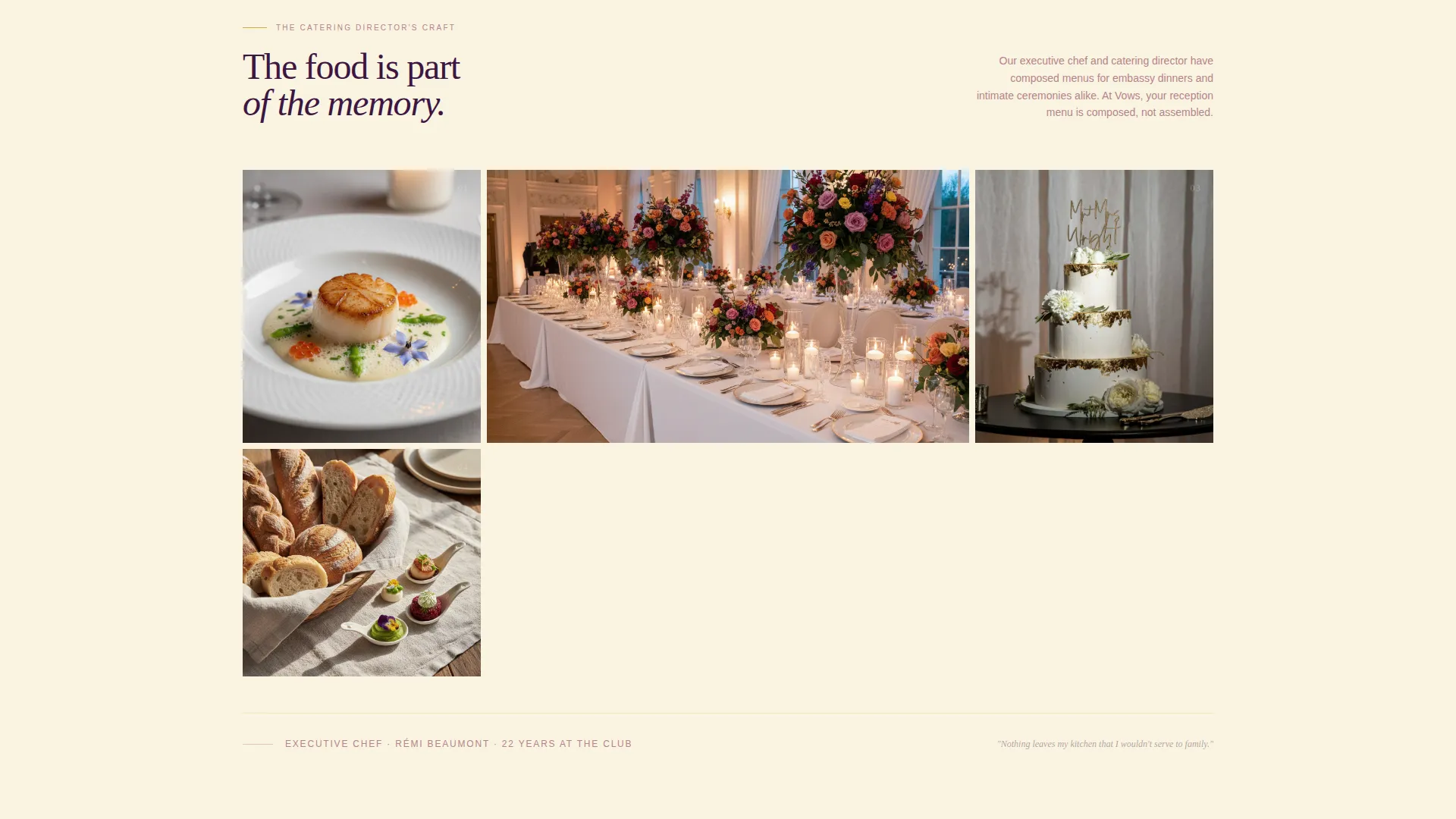Elegant Wedding Venue Landing Page Template