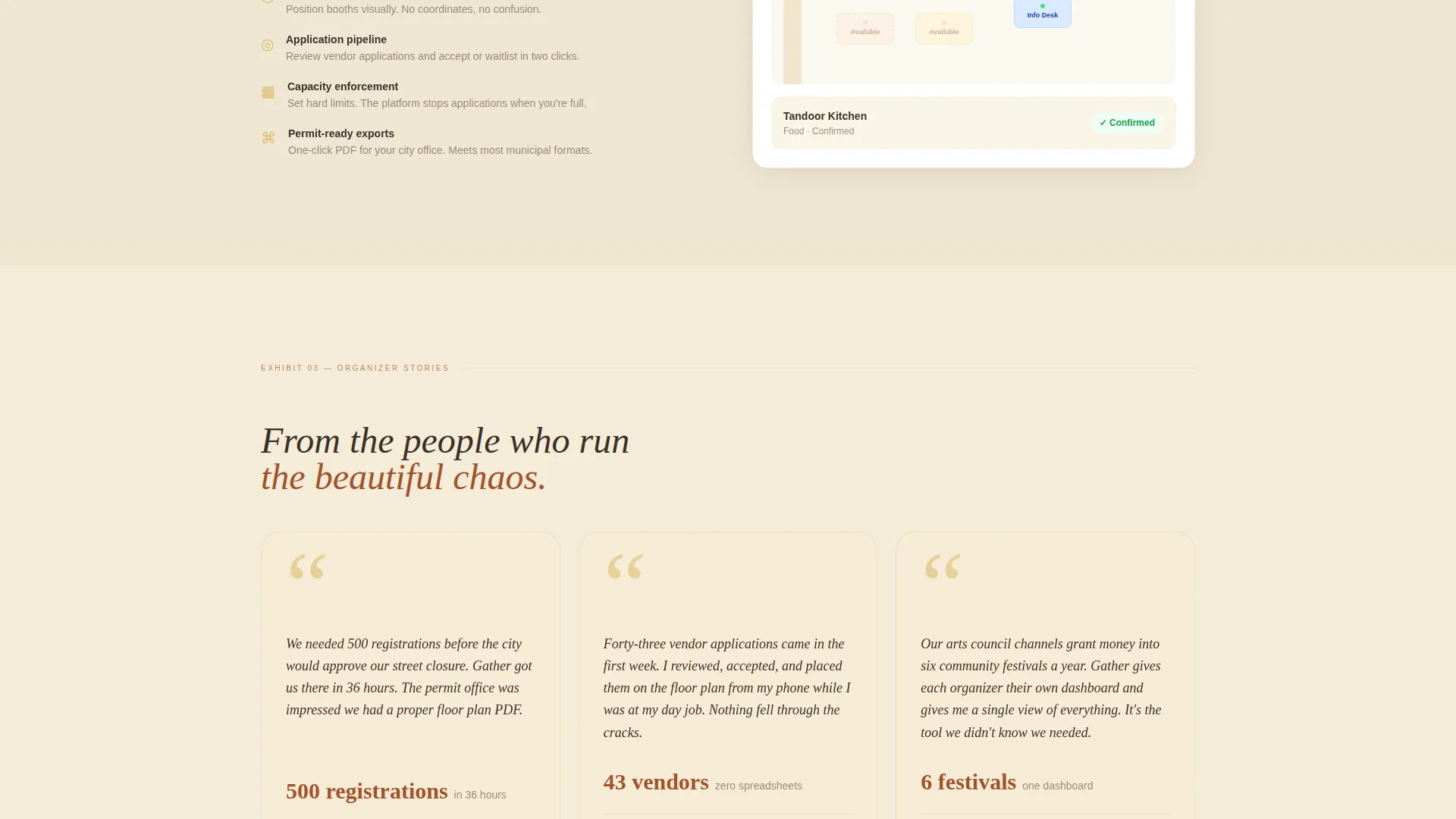 Cultural Festival Event Reviews Website Template