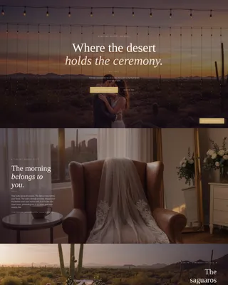 Wedding Venue Premium Professional Website Template