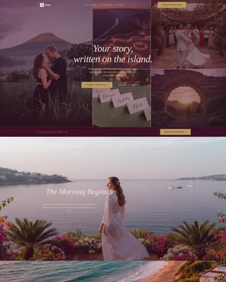 Wedding Venue Booking Website Template
