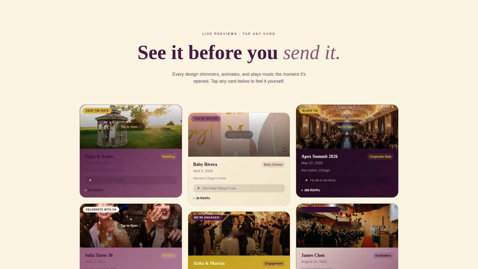Wedding Invitation & Stationery Reviews Website Template