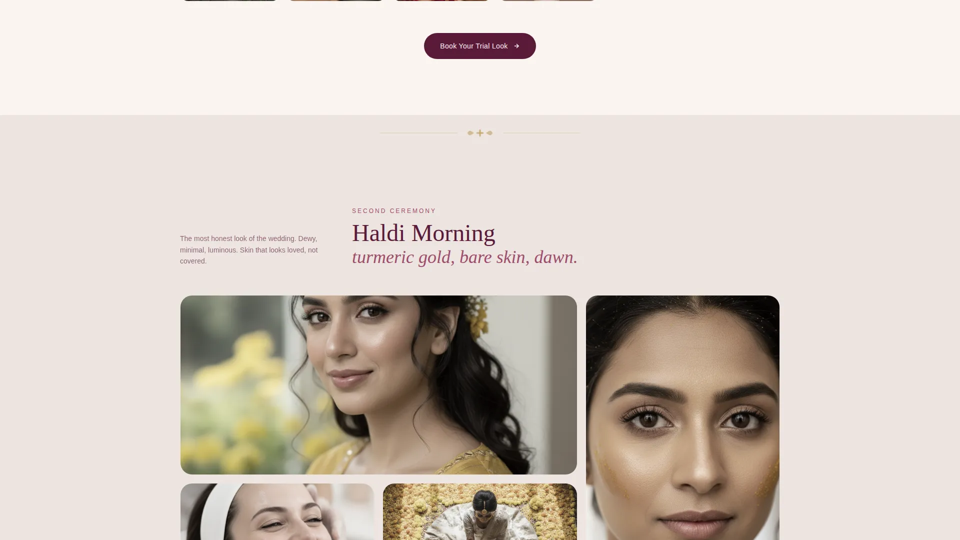 Indian Wedding Booking Website Template