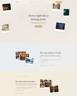 Event DJ & MC Website Template with Booking Form