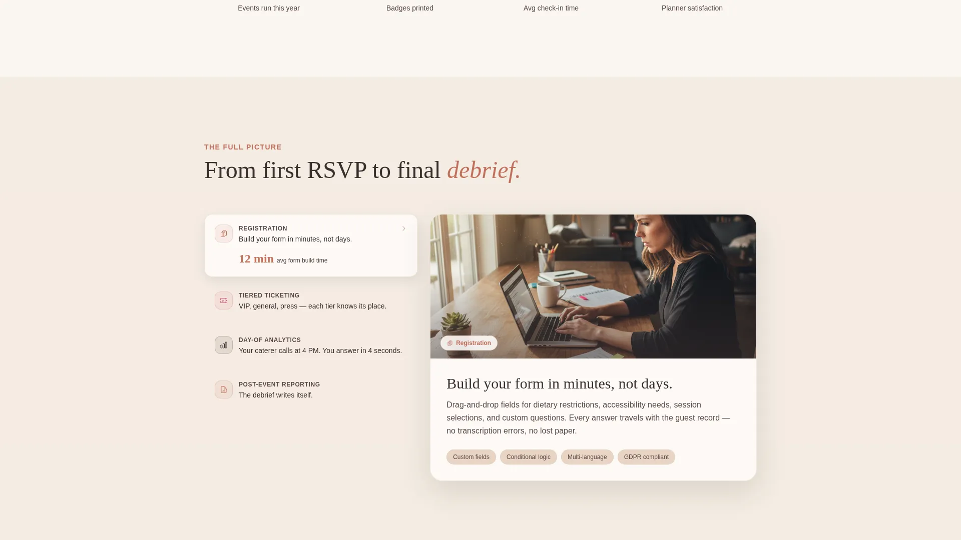 Ticketing & Event Platform Booking Website Template