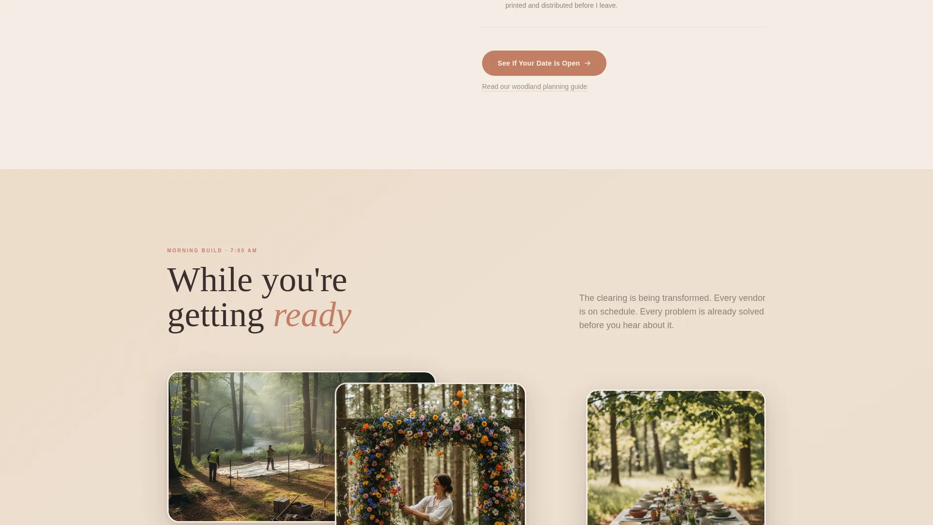 Wedding Venue Expert Booking Website Template