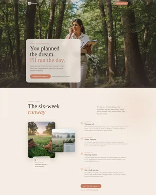 Wedding Venue Expert Booking Website Template