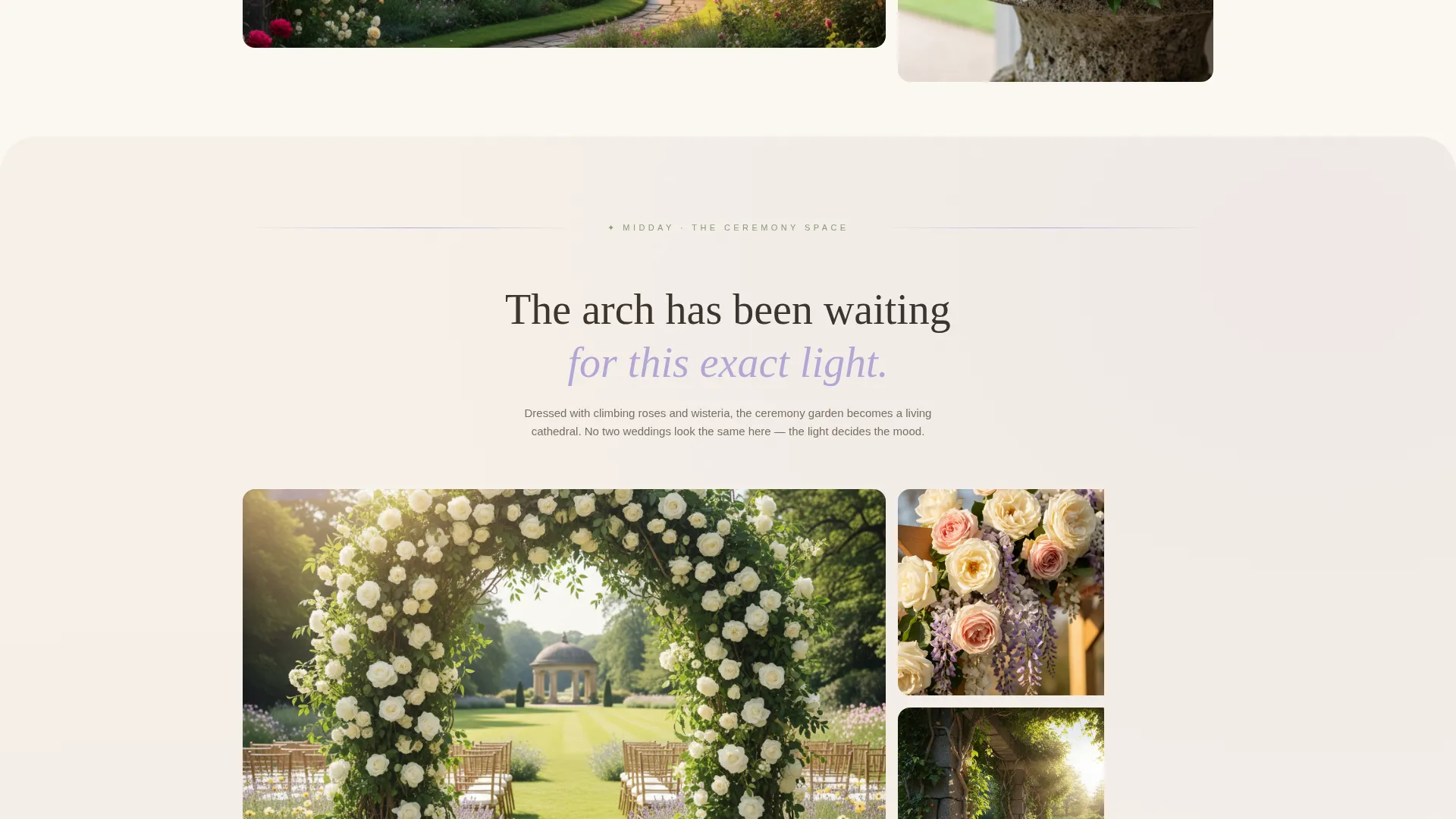 Wedding Venue Local Booking Website Template