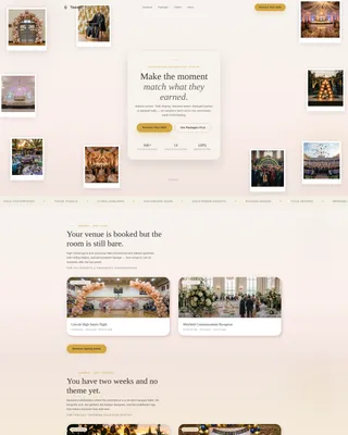 Graduation Event Advanced Booking Website Template
