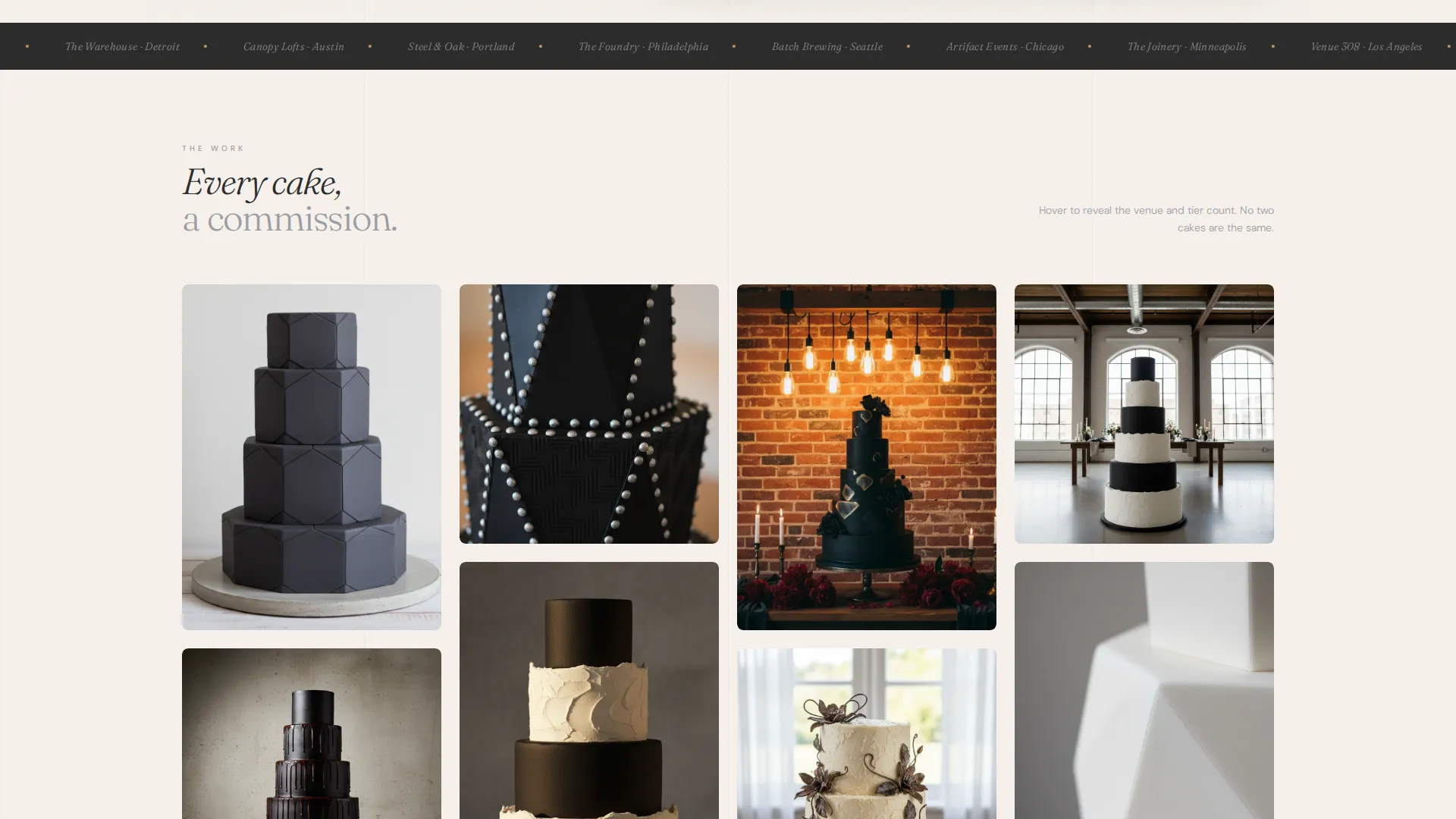 Industrial Chic Wedding Professional Website Template