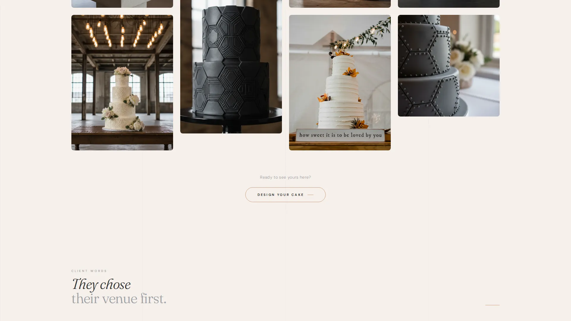 Industrial Chic Wedding Professional Website Template
