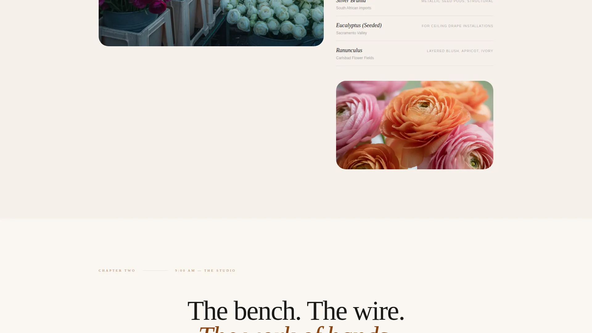 Industrial Chic Wedding Advanced Professional Website Template