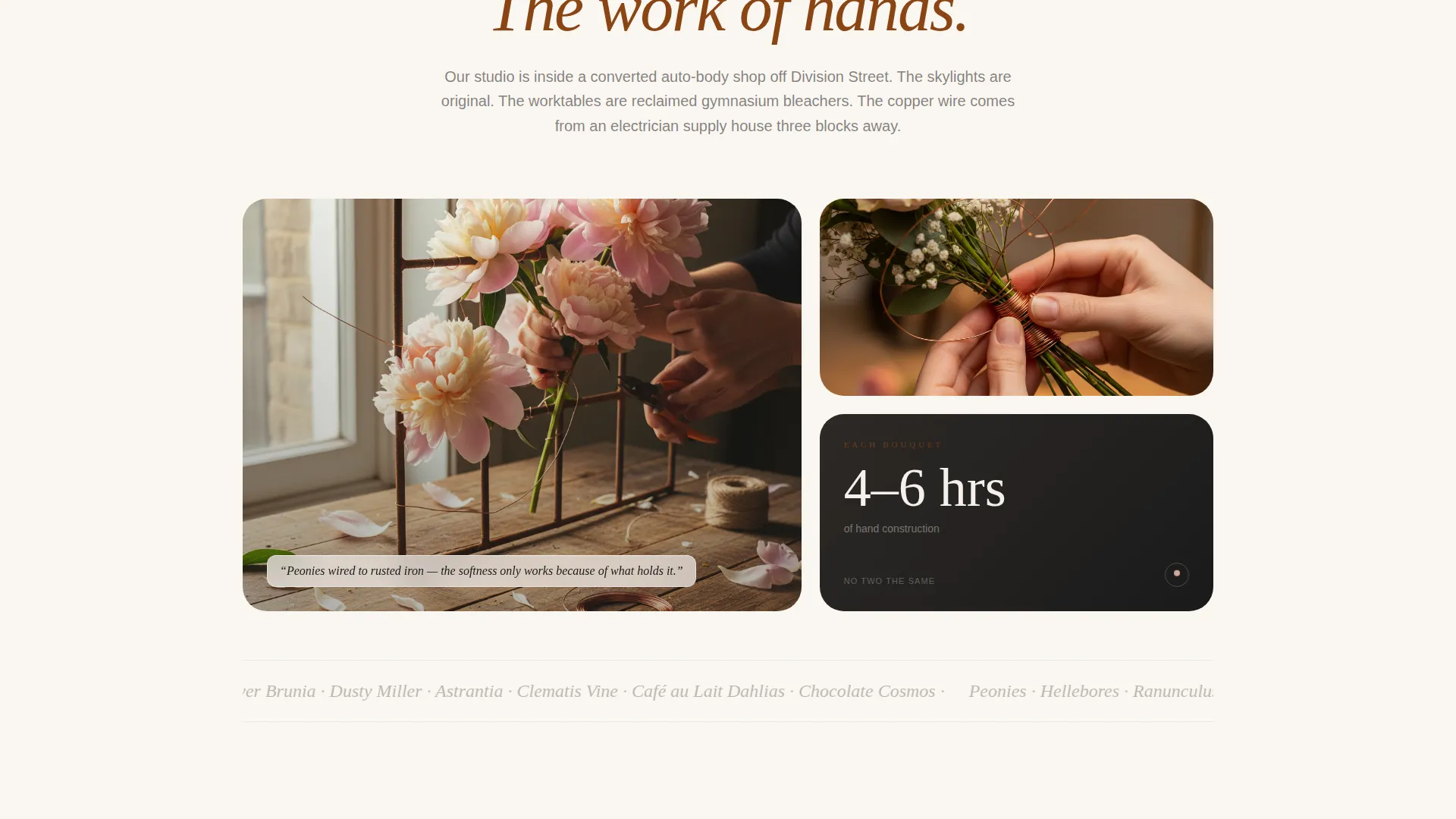 Industrial Chic Wedding Advanced Professional Website Template