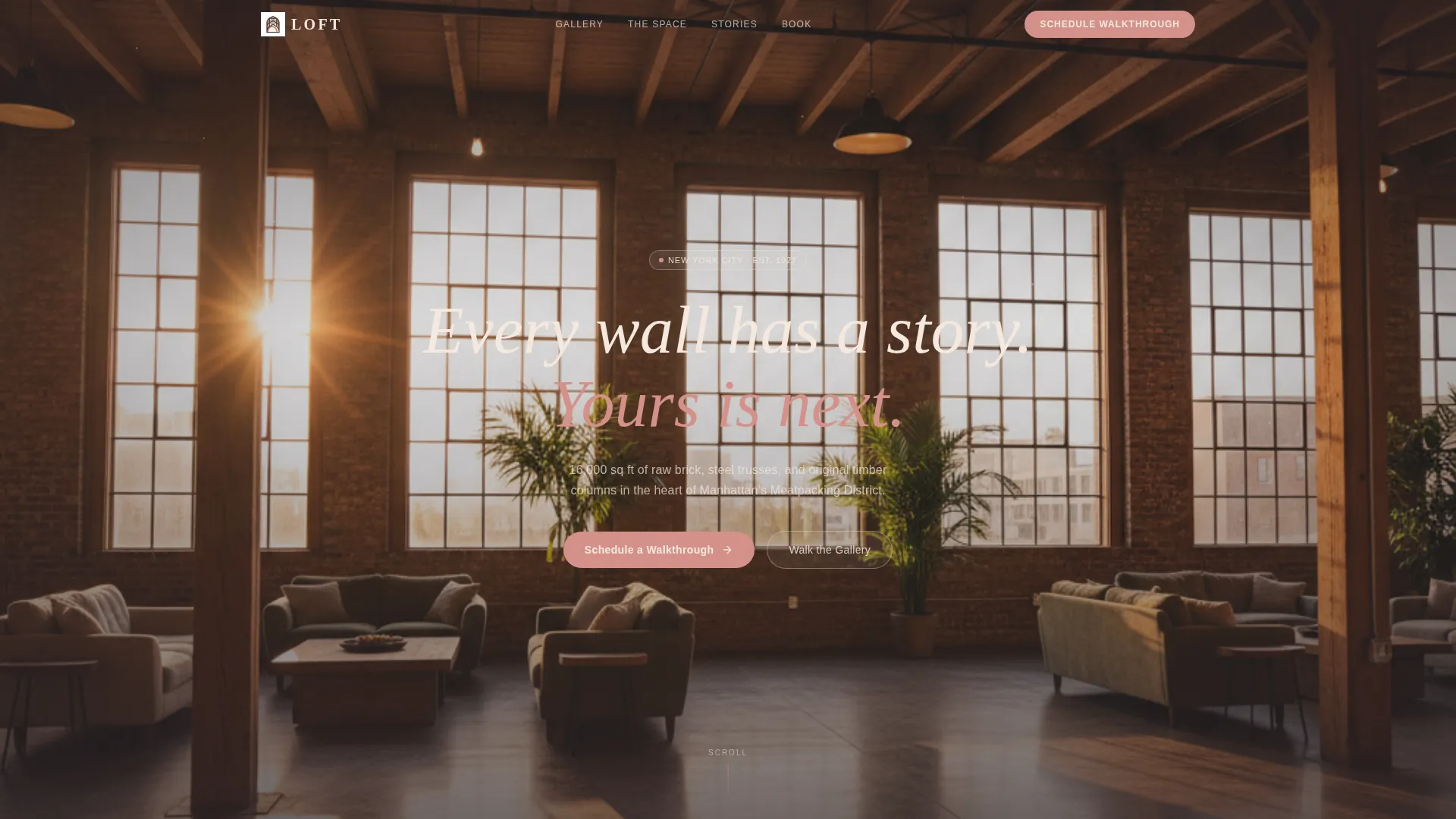 Wedding Venue Booking Website Template