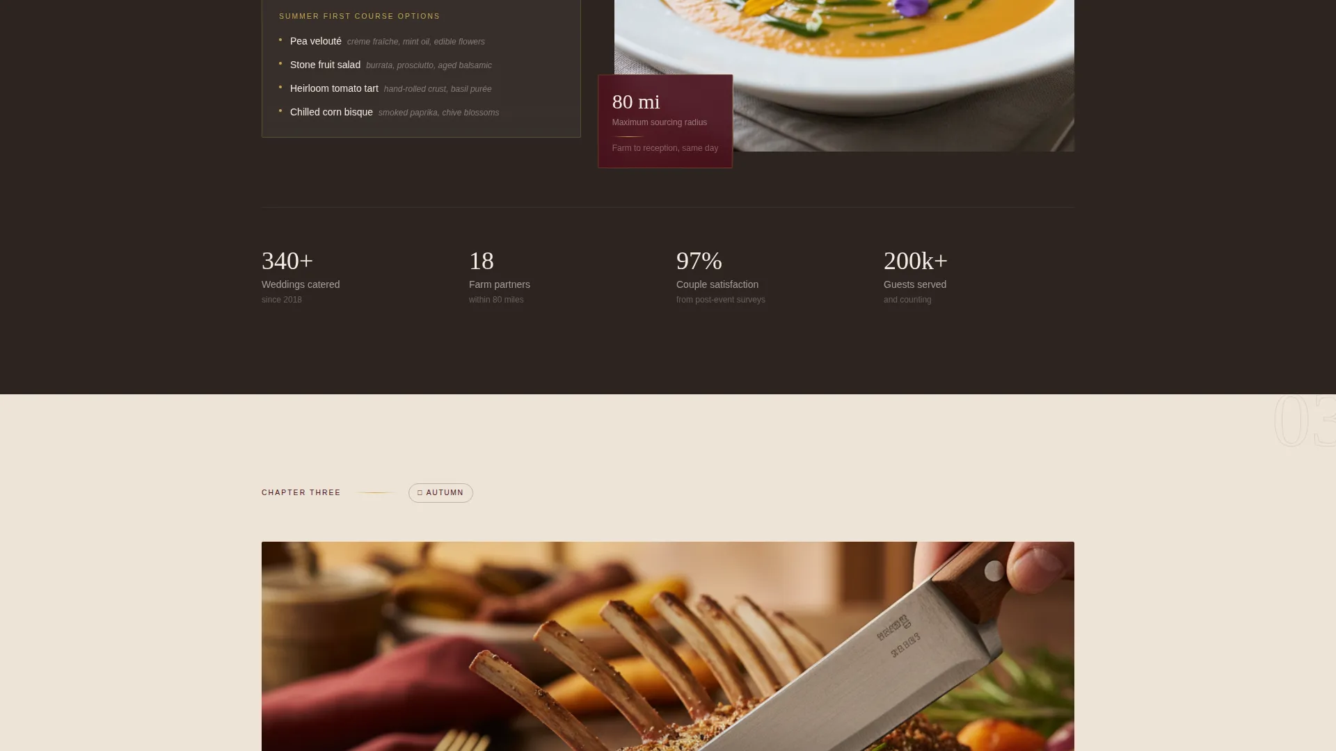 Luxury Wedding Specialist Booking Website Template
