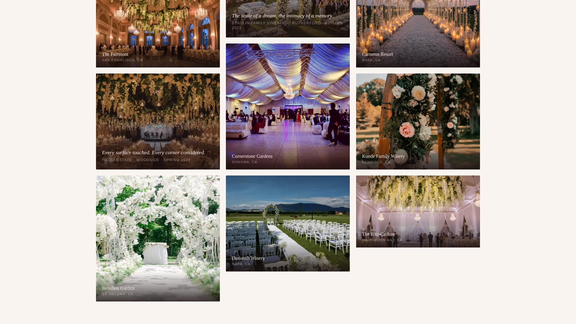 Luxury Wedding Booking Website Template