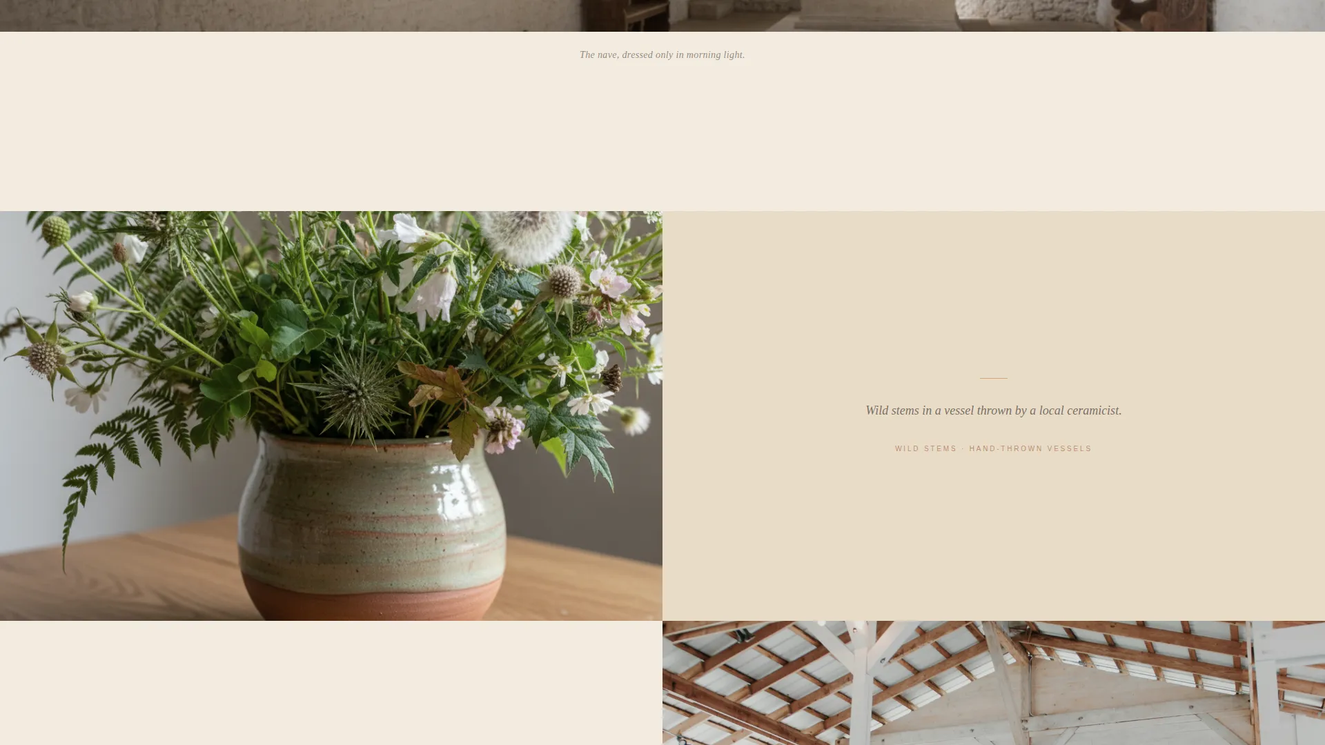 Minimalist Wedding Specialist Booking Website Template