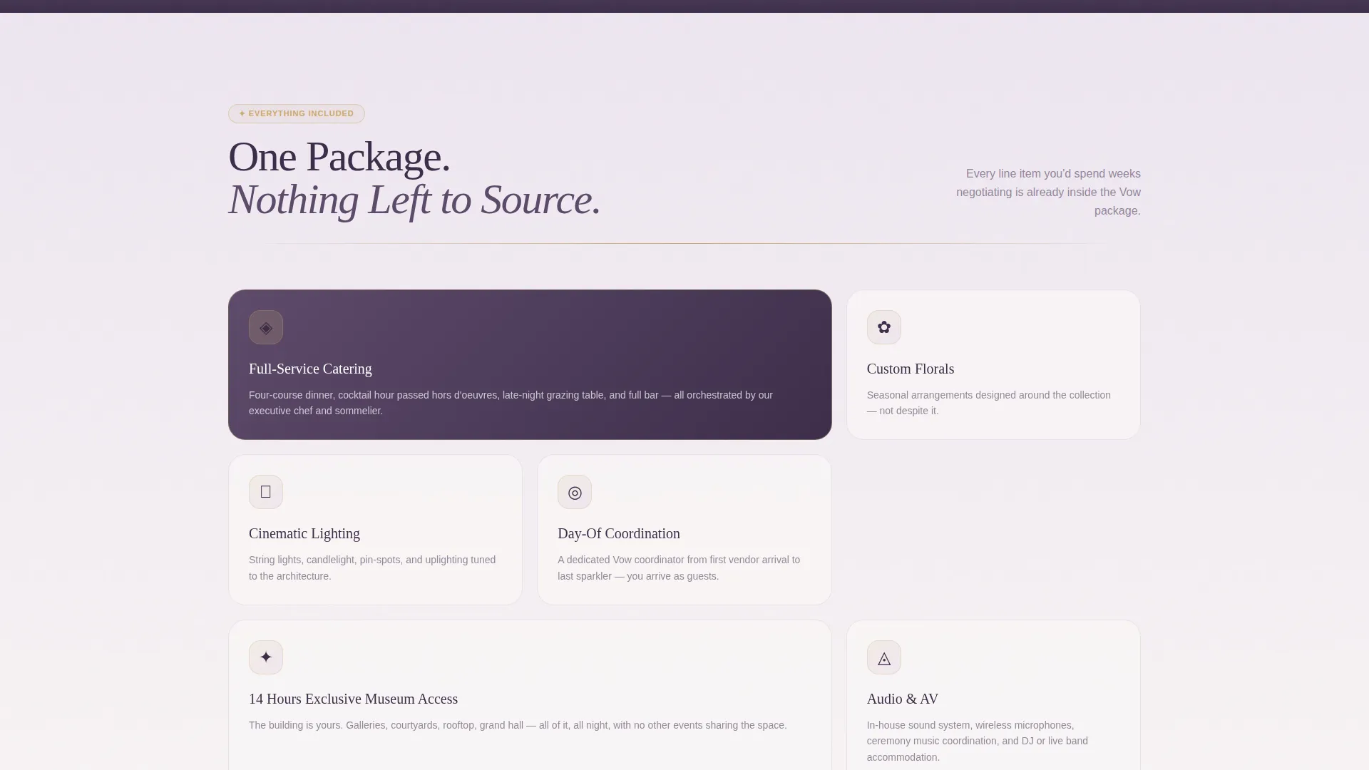 Wedding Venue Booking Website Template
