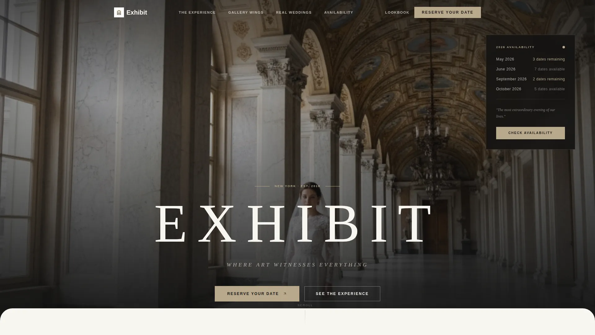 Wedding Venue Expert Professional Website Template