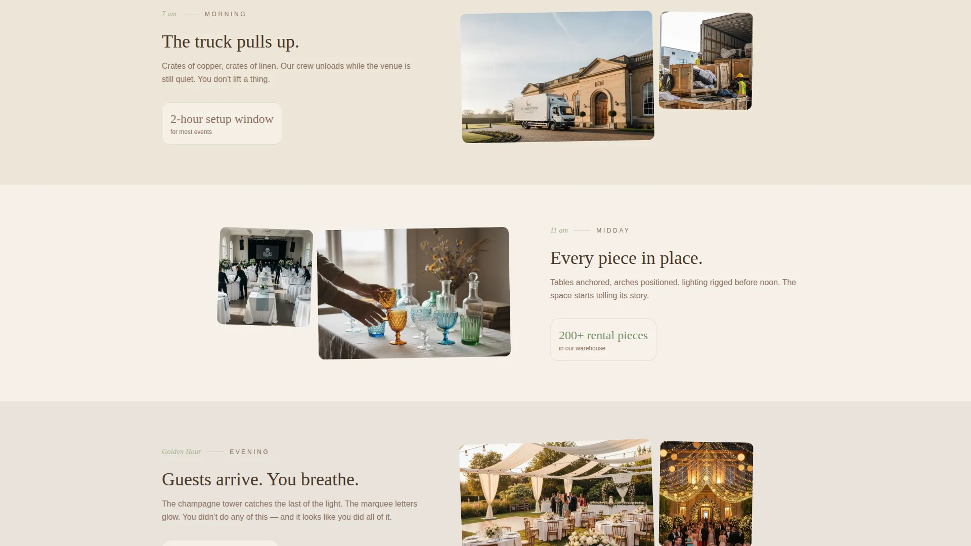 Photo Booth & Party Rental Booking Website Template