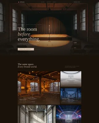 Product Launch Event Specialist Booking Website Template