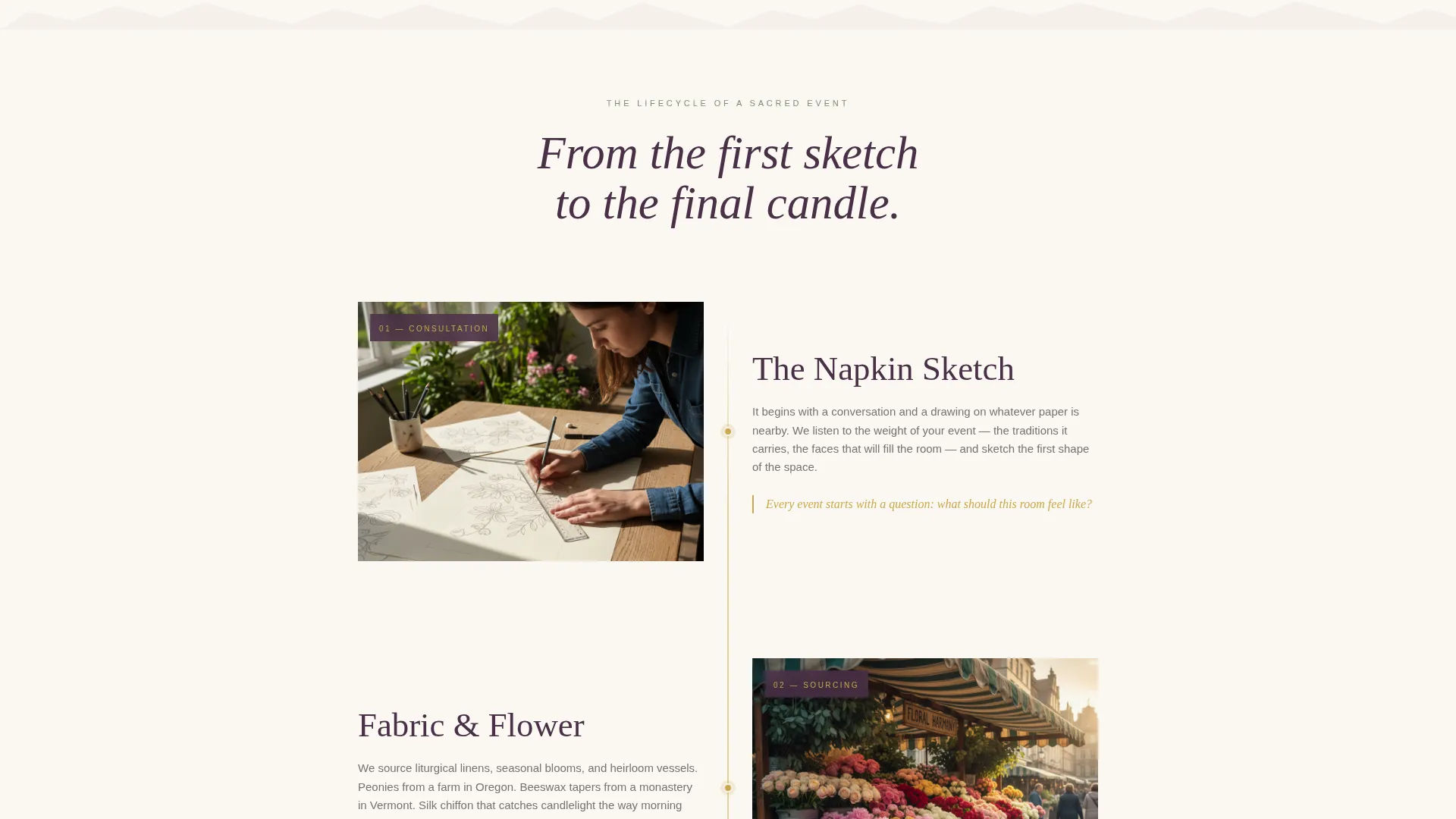 Religious Event Booking Website Template