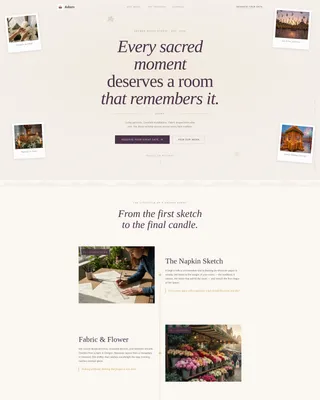 Religious Event Booking Website Template