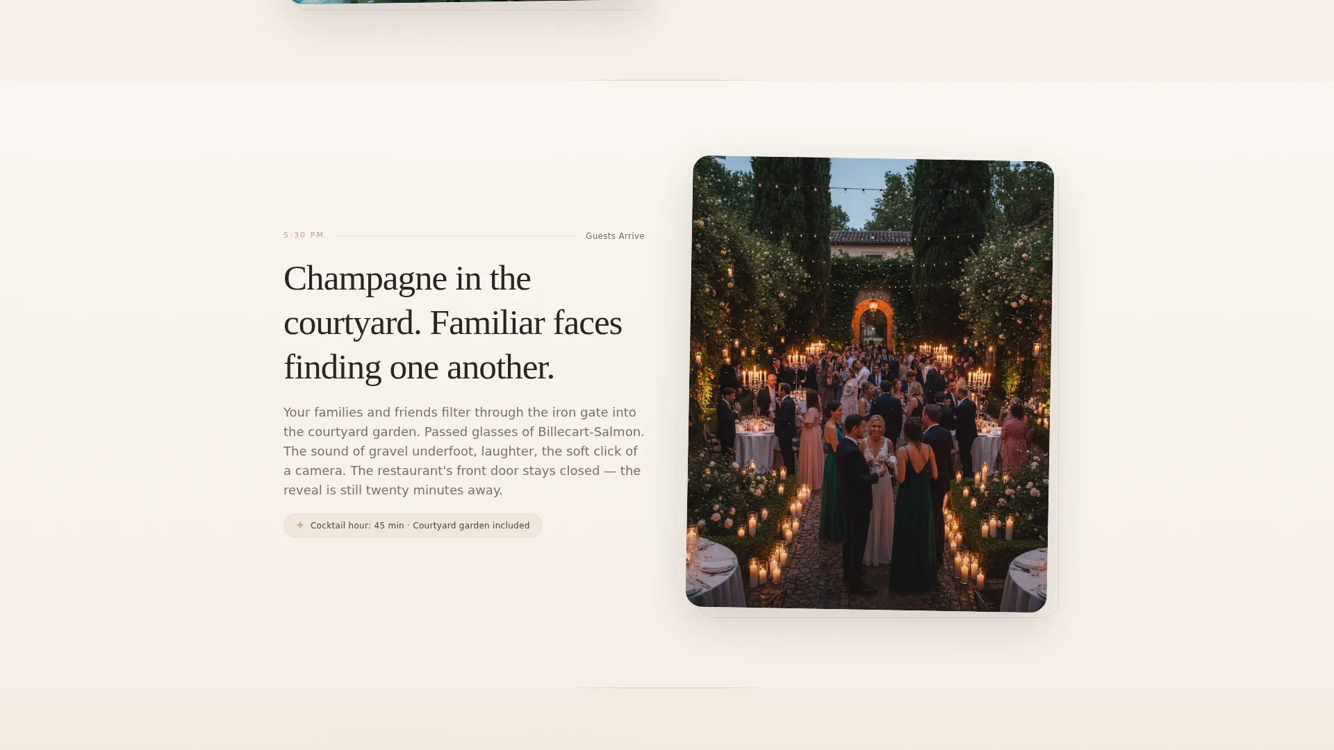 Wedding Venue Local Professional Website Template