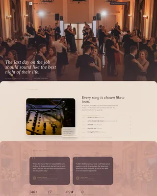 Retirement Event Professional Website Template