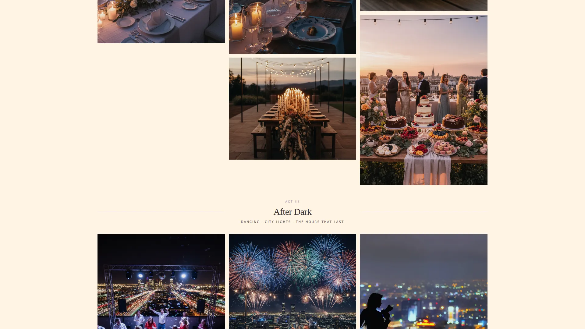 Wedding Venue Specialist Booking Website Template