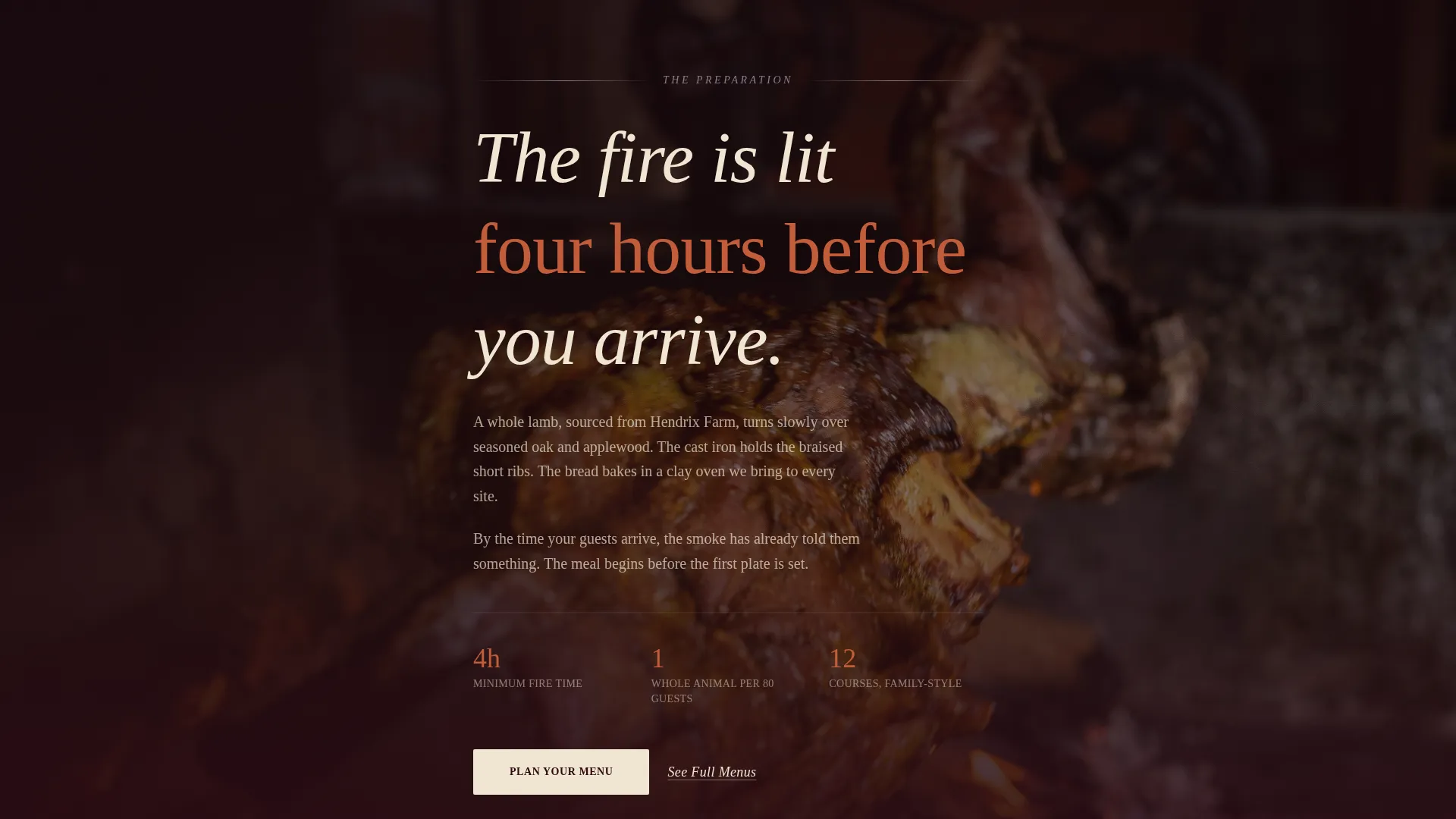 Rustic Wedding Booking Website Template