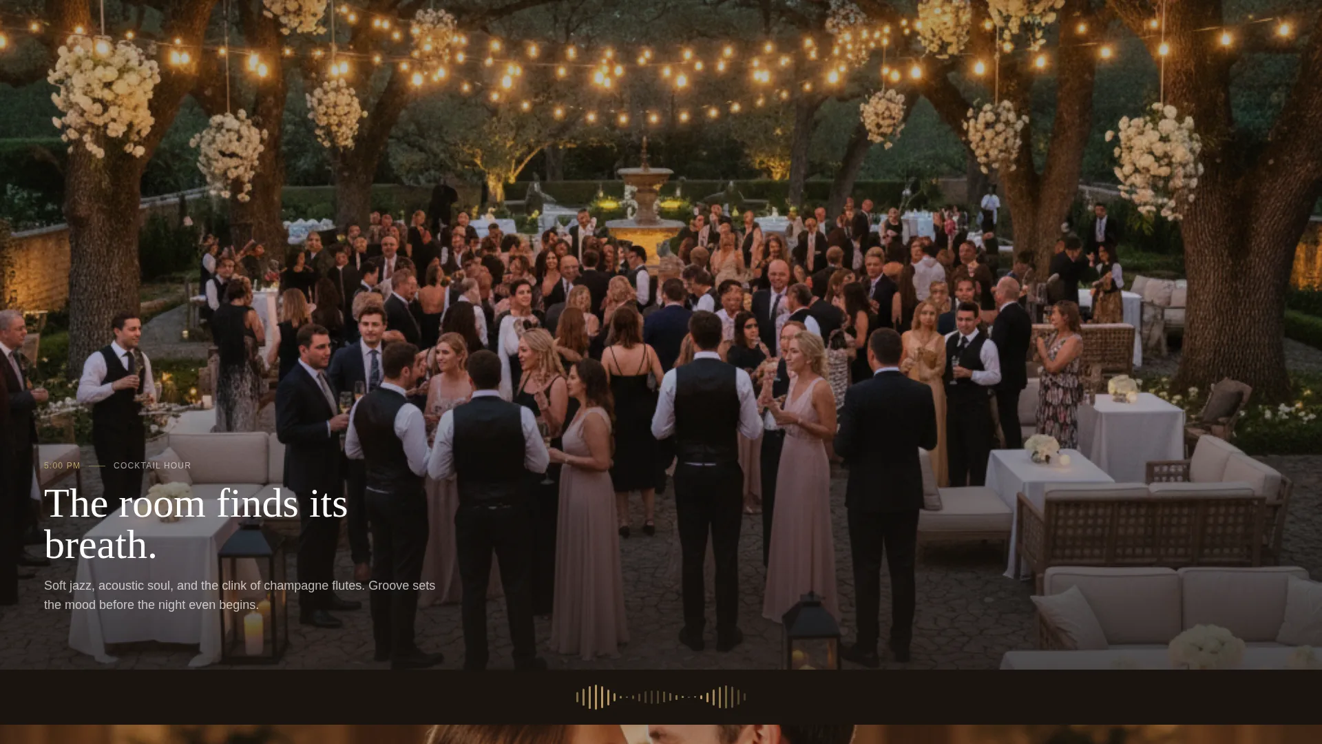 Wedding DJ Website Template with Availability Booking Form