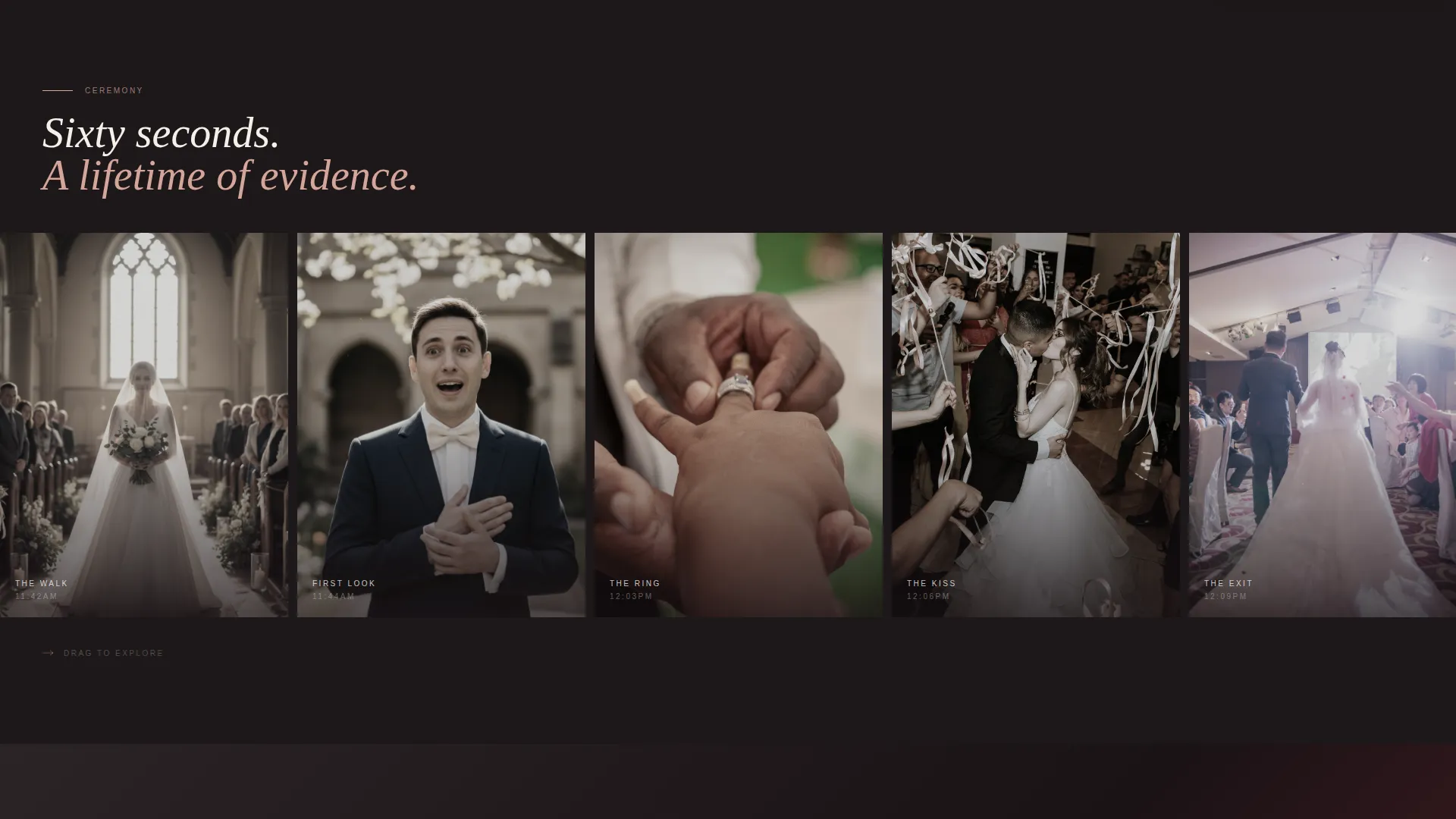 Wedding Photographer Landing Page Template