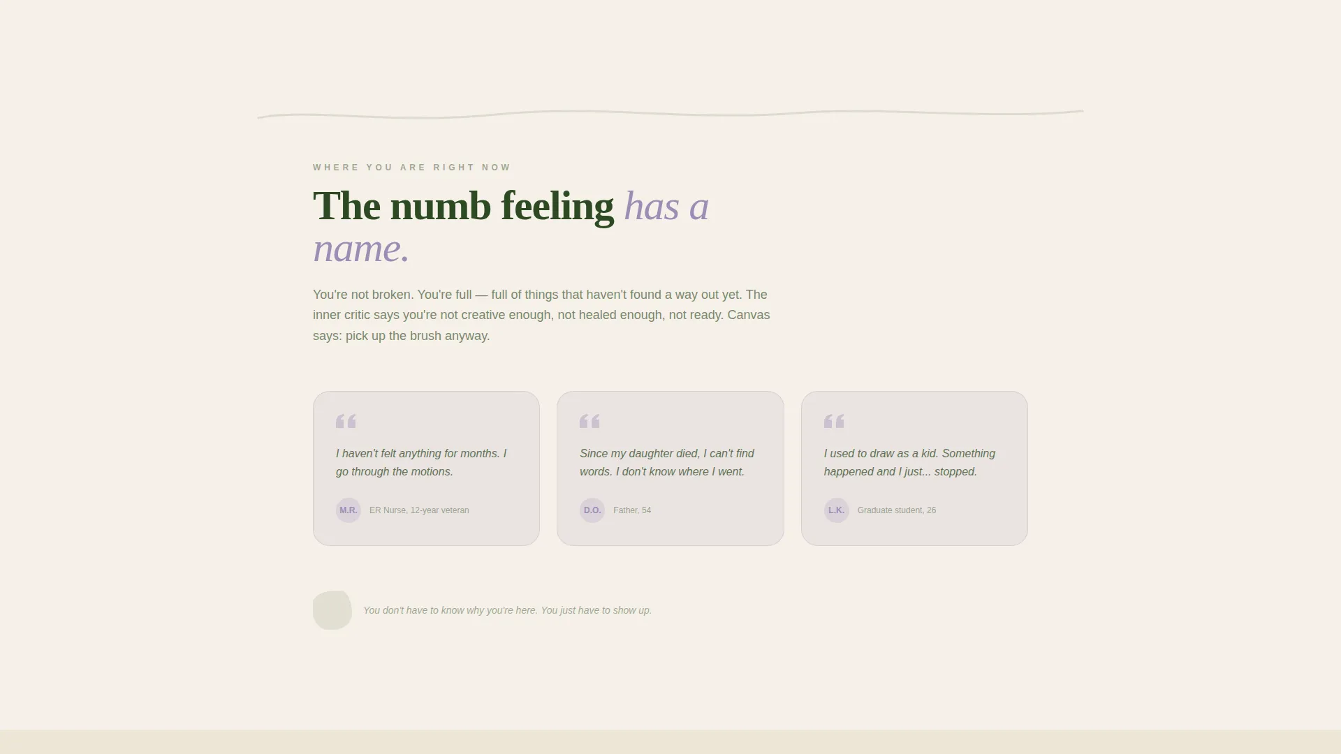 Art Therapy Online Course Landing Page Template