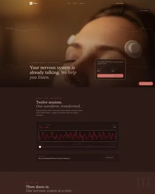 Biofeedback Studio Landing Page Template