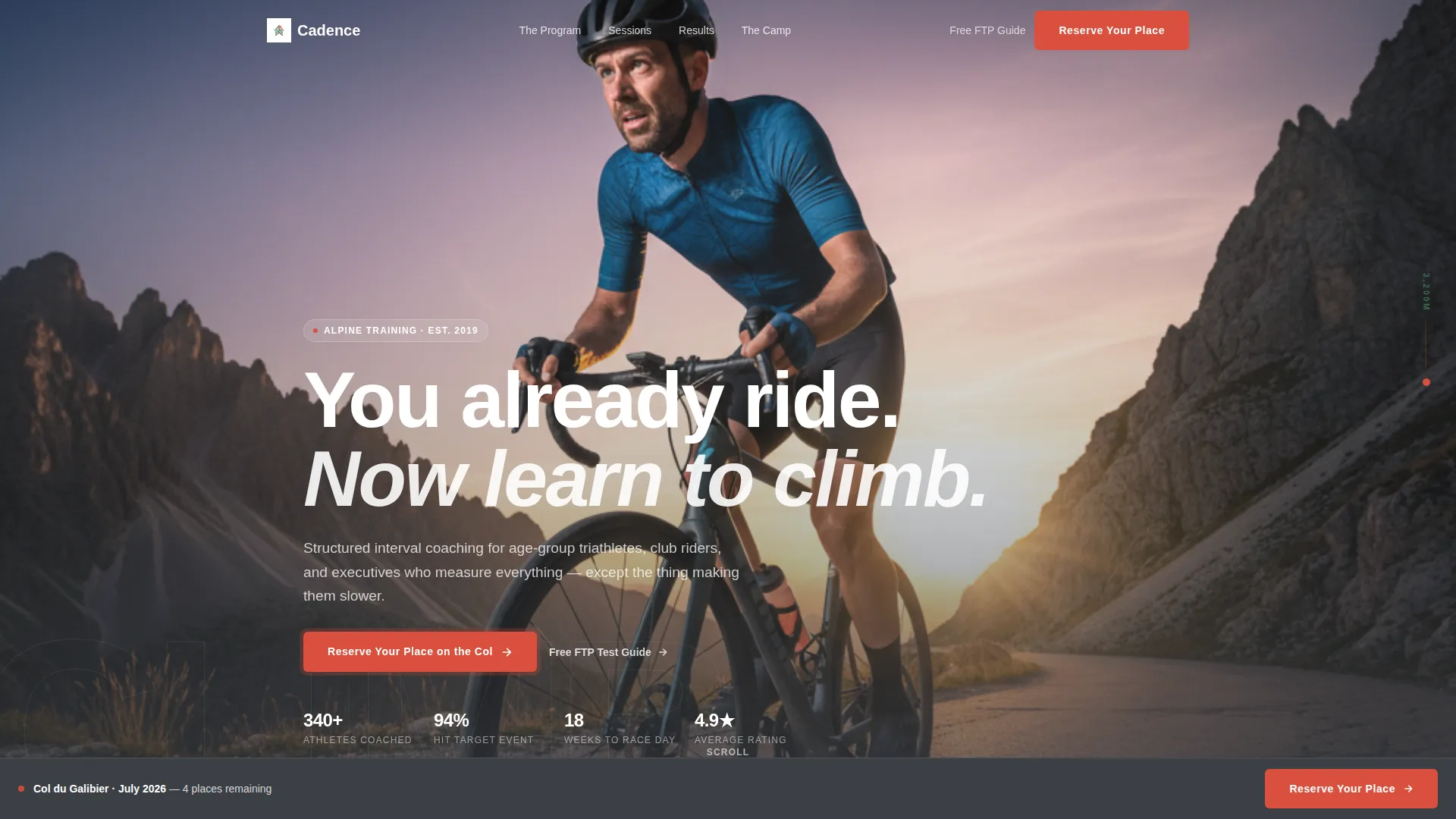 Premium Coaching Landing Page Template