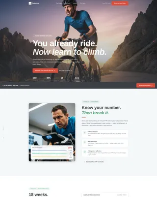 Premium Coaching Landing Page Template