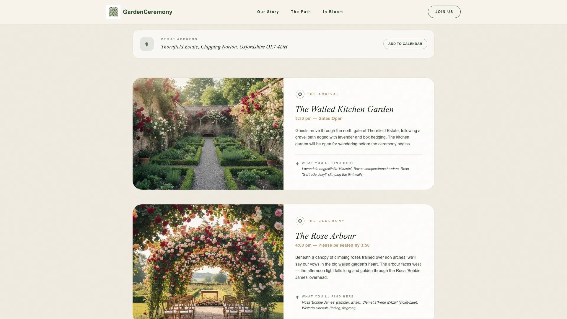 Elegant Wedding Suite Landing Page Template