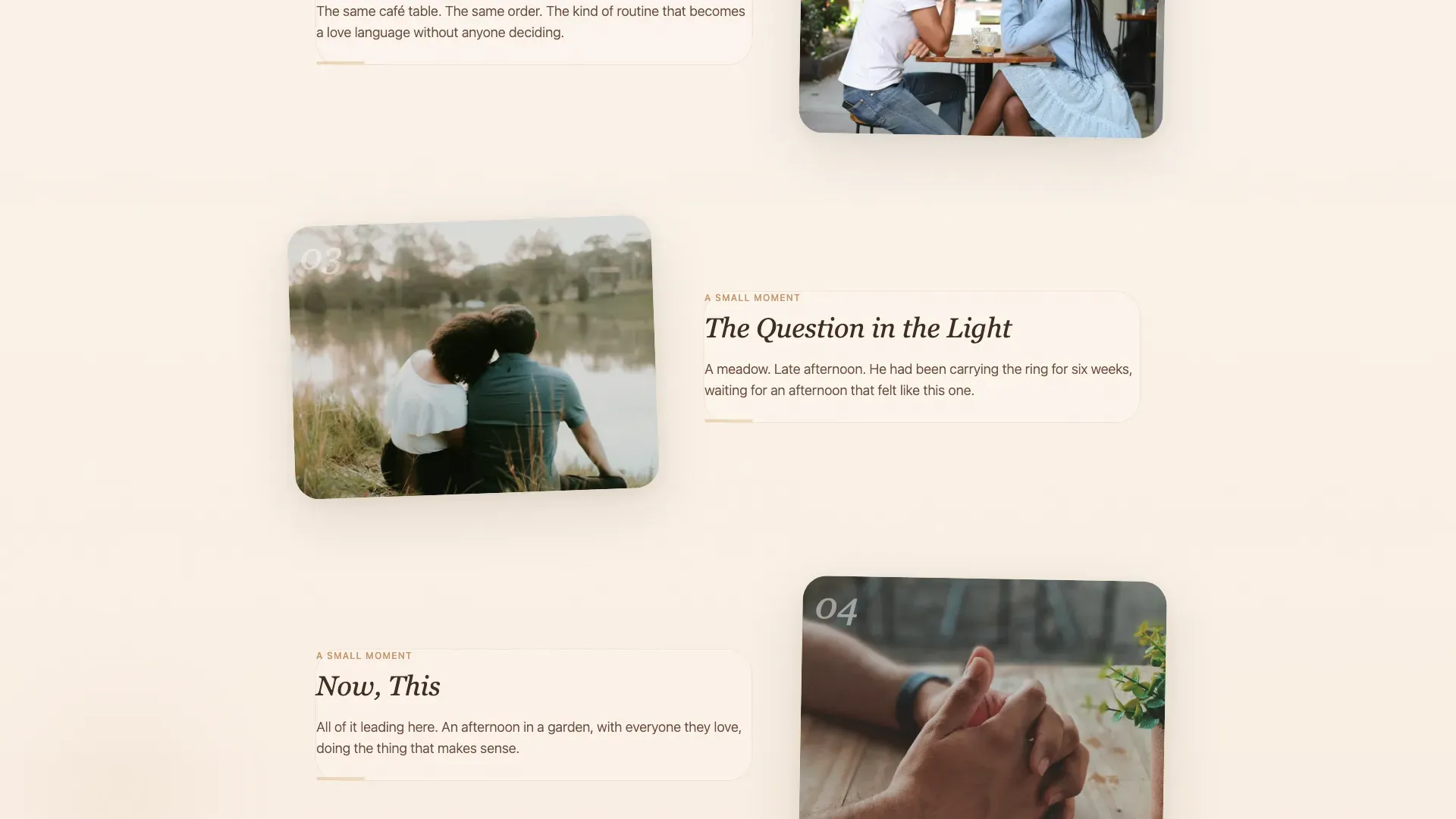 Romantic Wedding Invitation Landing Page Template