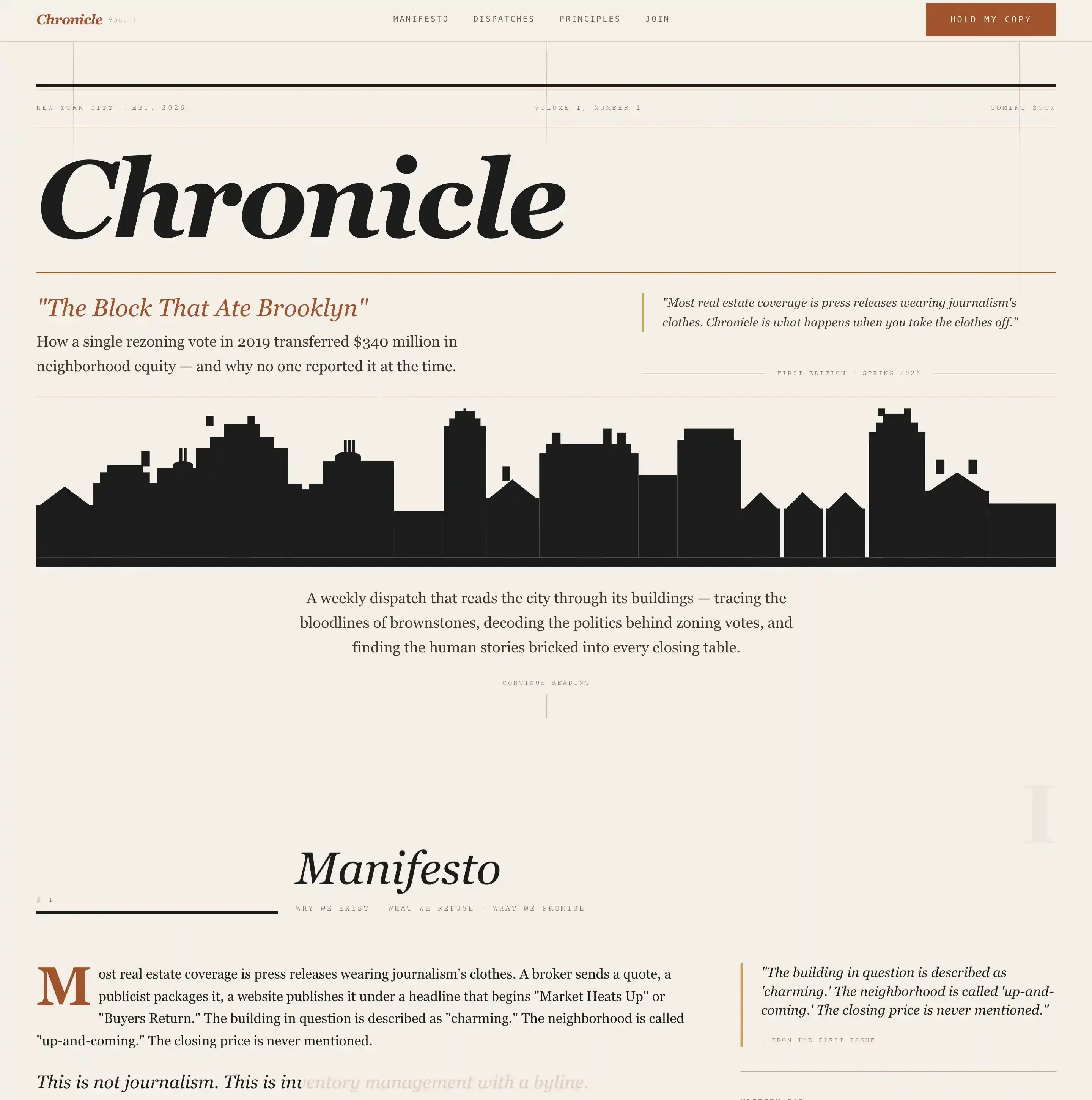 Premium Residential Developer Landing Page Template