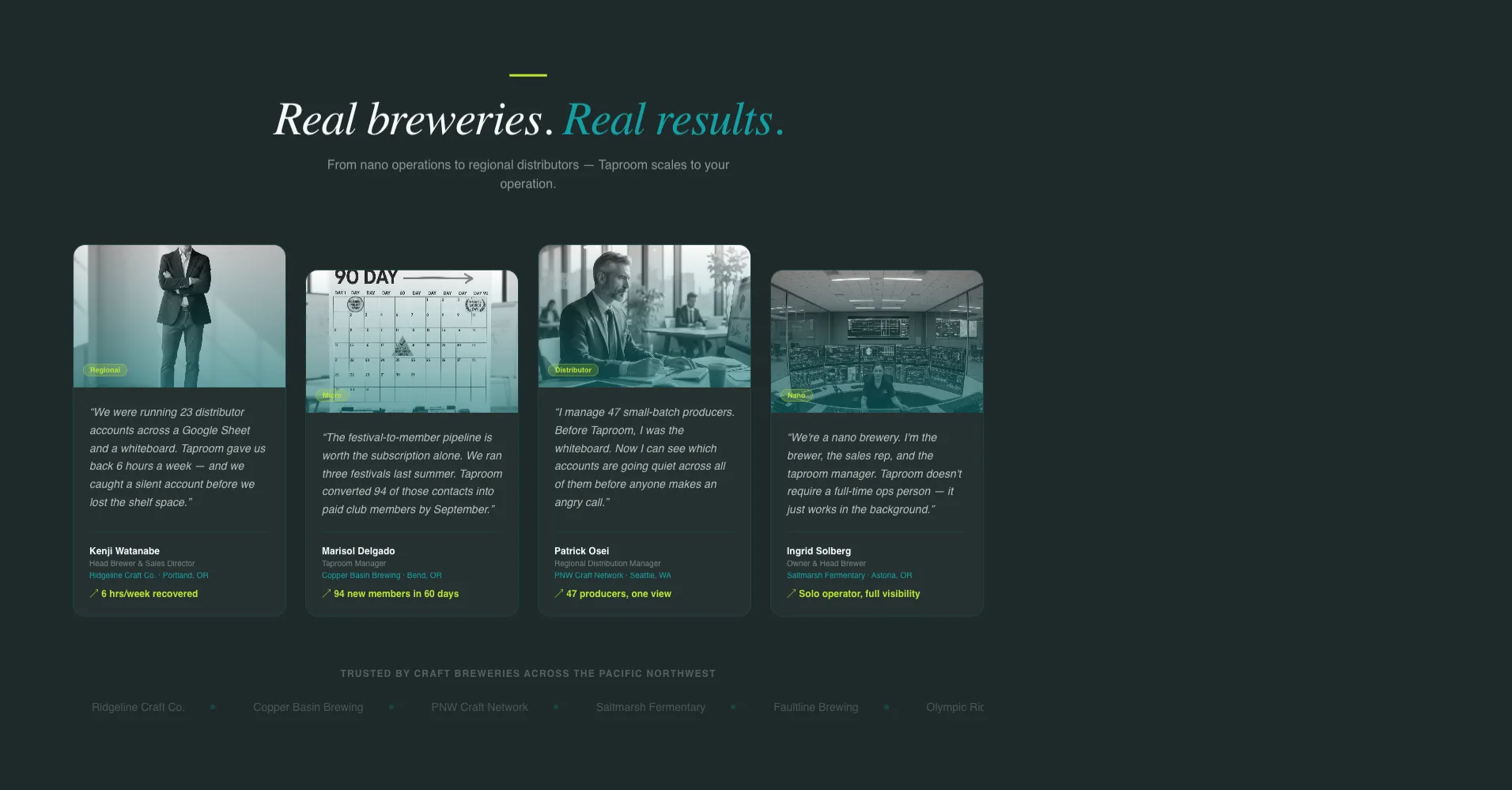 Premium Brewery Landing Page Template