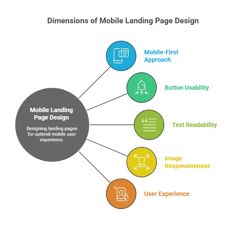 Dimensions of Mobile Landing Page Design.webp