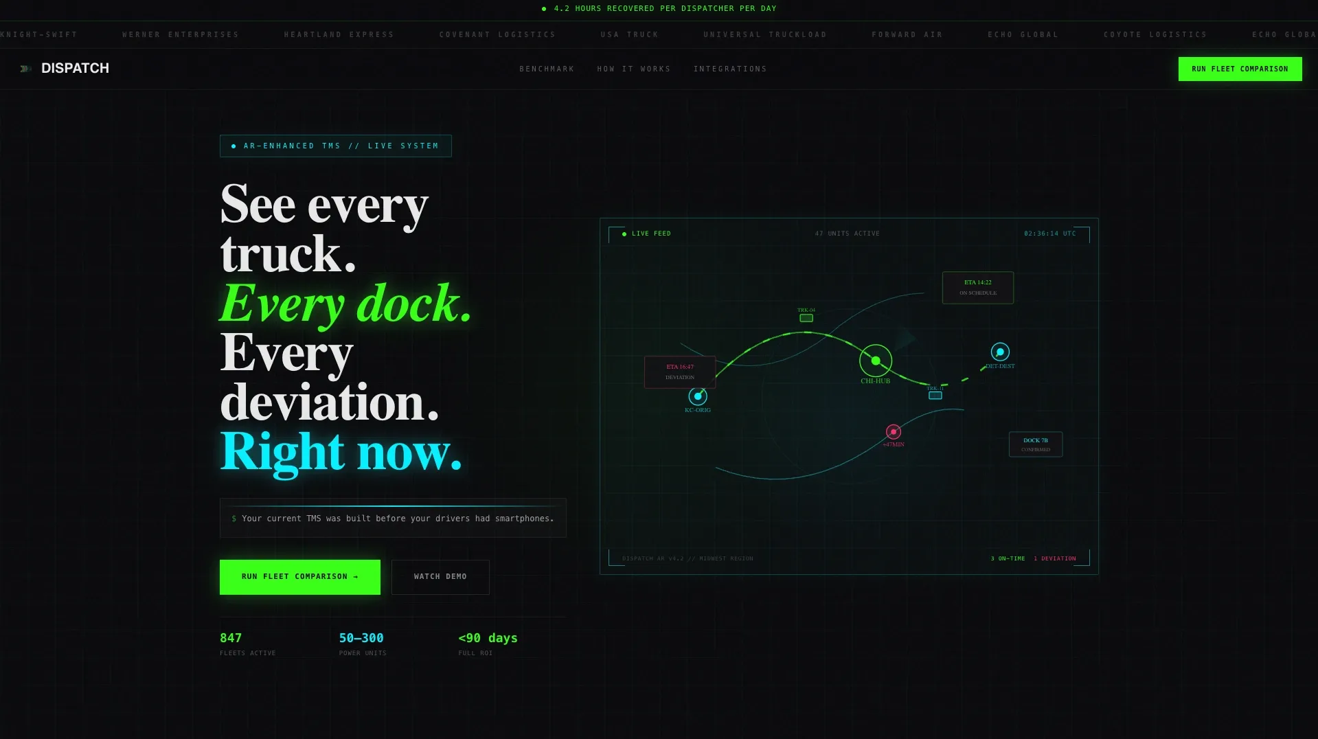 AR-Enhanced TMS Landing Page Template