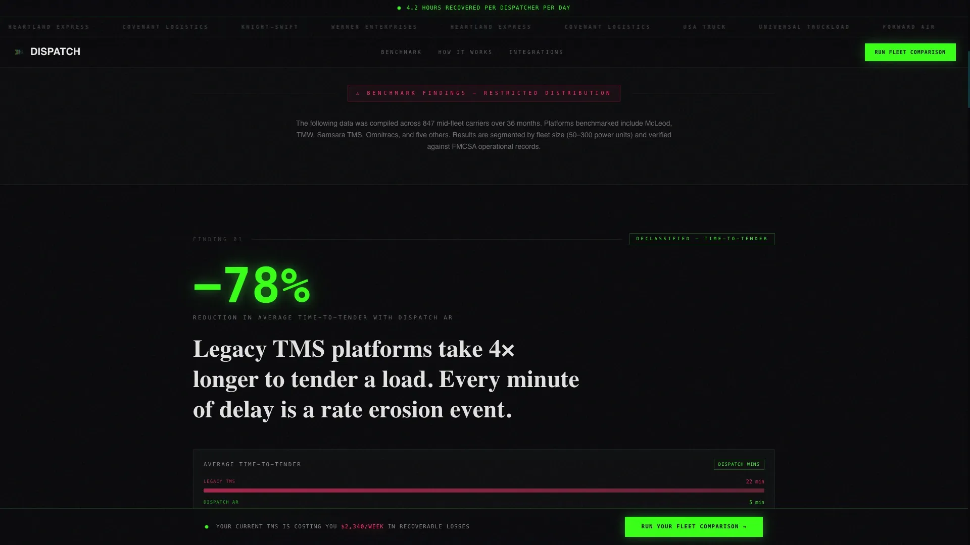 AR-Enhanced TMS Landing Page Template
